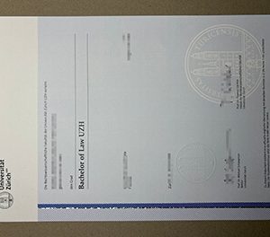 University of Zurich diploma