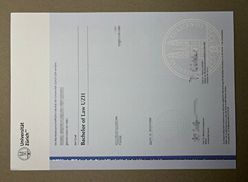 University of Zurich diploma