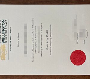 Victoria University of Wellington diploma