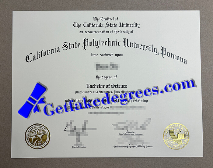 California State Polytechnic University Pomona degree