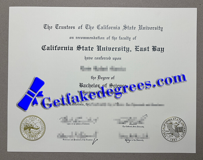 California State University East Bay degree