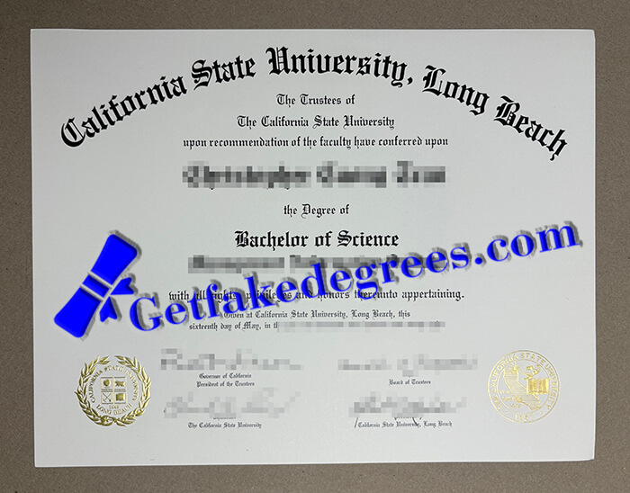 California State University Long Beach degree