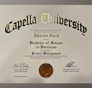 Capella University diploma