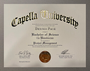 Capella University diploma