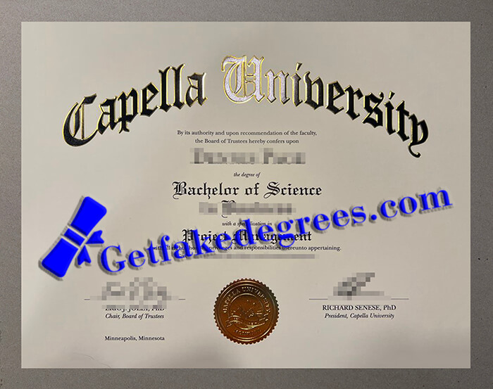 Capella University degree