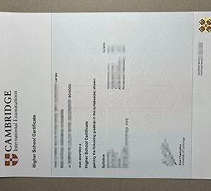 buy Cambridge certificate