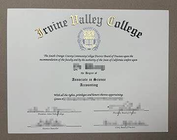 Irvine Valley College diploma