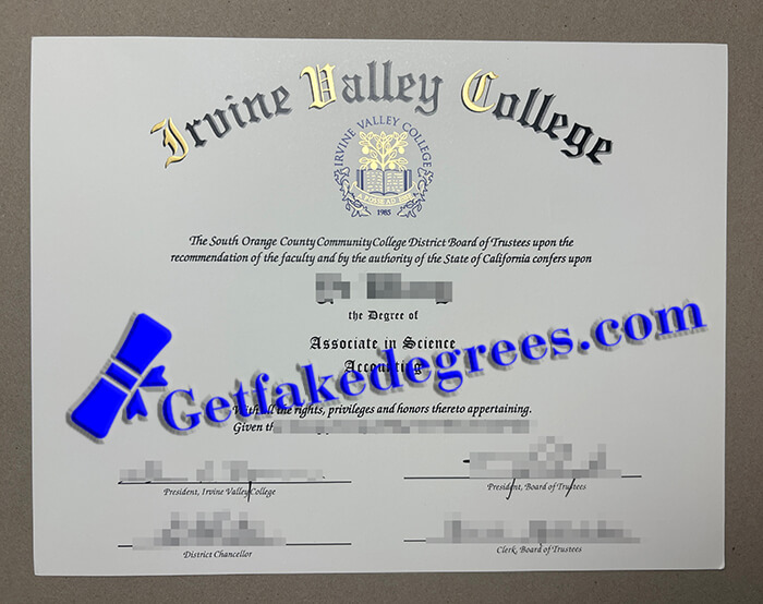 Irvine Valley College degree