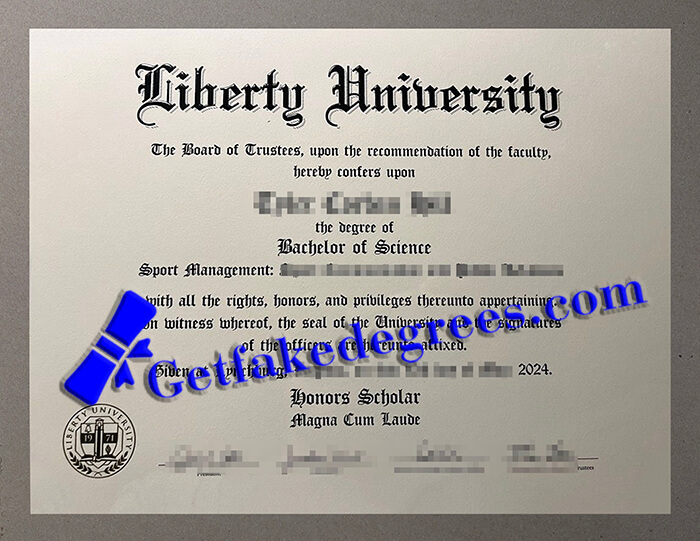 Liberty University degree