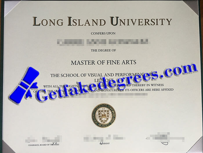 Long Island University Post degree