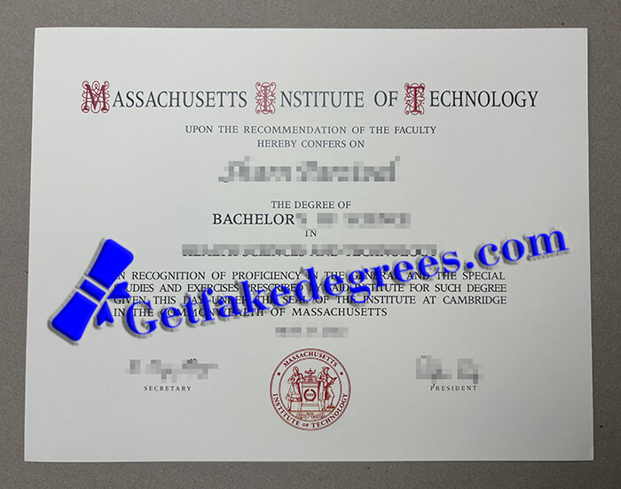 Massachusetts Institute of Technology degree