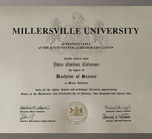 Millersville University diploma