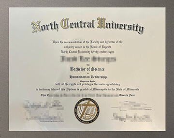 North Central University diploma