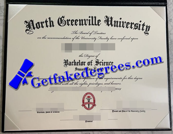 North Greenville University degree