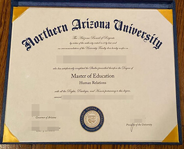 Northern Arizona University diploma