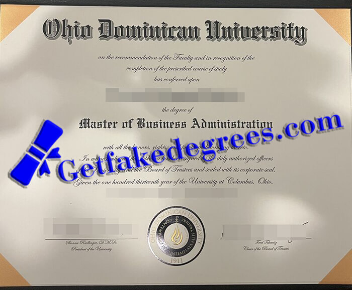 Ohio Dominican University degree