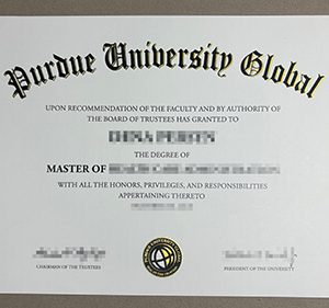 Purdue University Global diploma