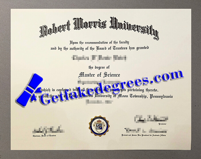 Robert Morris University degree