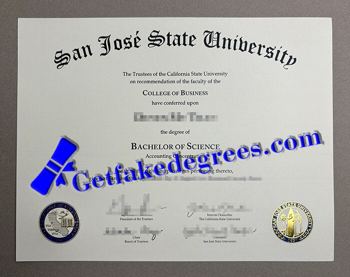 San Jose State University degree