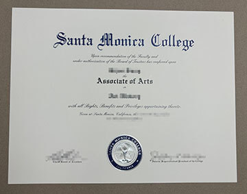 Santa Monica College diploma