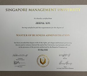 Singapore Management University diploma