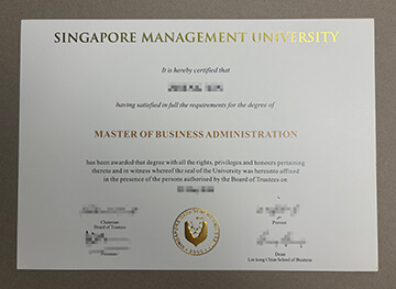 Singapore Management University diploma