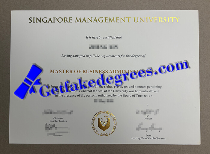 Singapore Management University degree