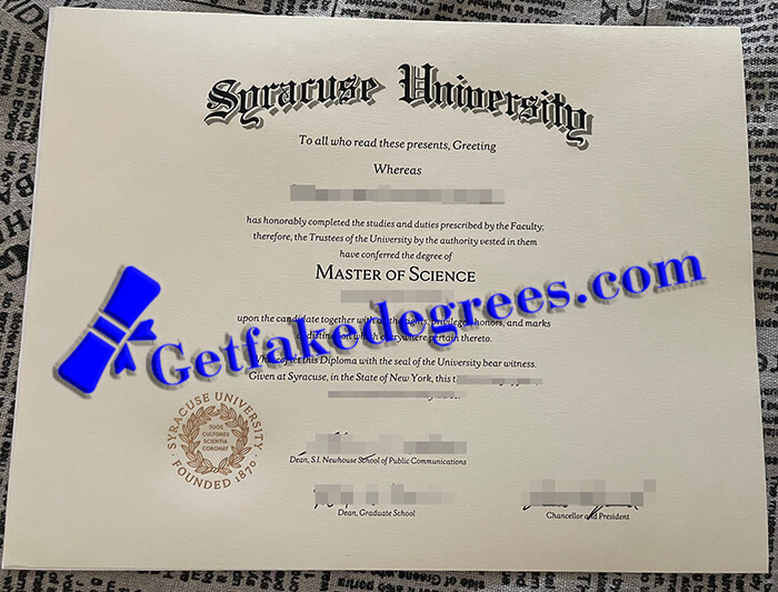 Syracuse University degree