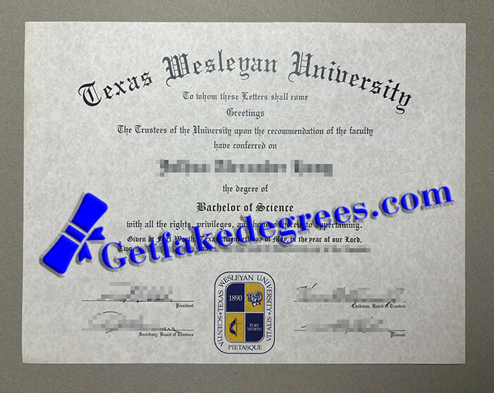 Texas Wesleyan University degree