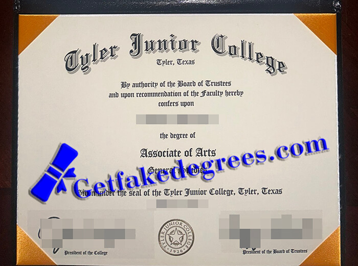 Tyler Junior College degree