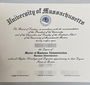 University of Massachusetts Boston degree