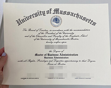 University of Massachusetts Boston degree