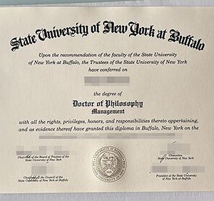 University at Buffalo diploma