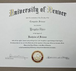 University of Denver diploma