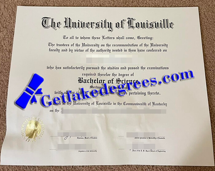 University of Louisville degree