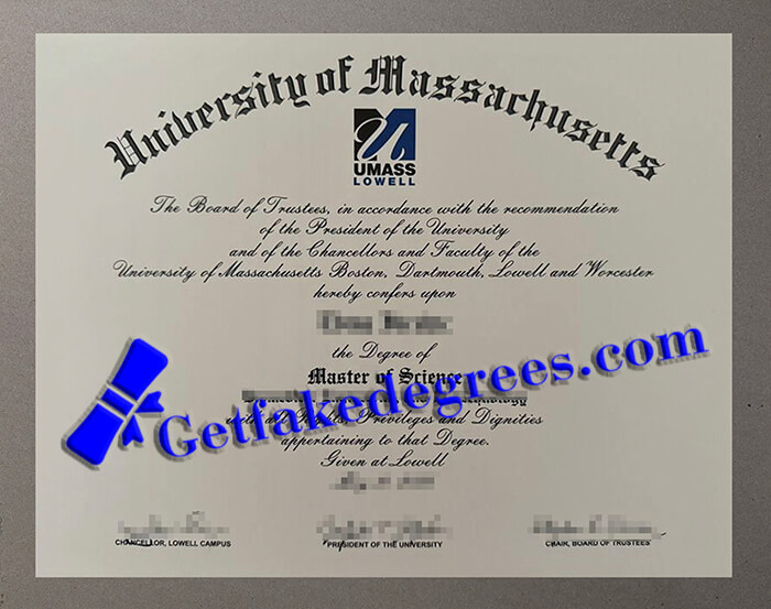 University of Massachusetts Lowell degree