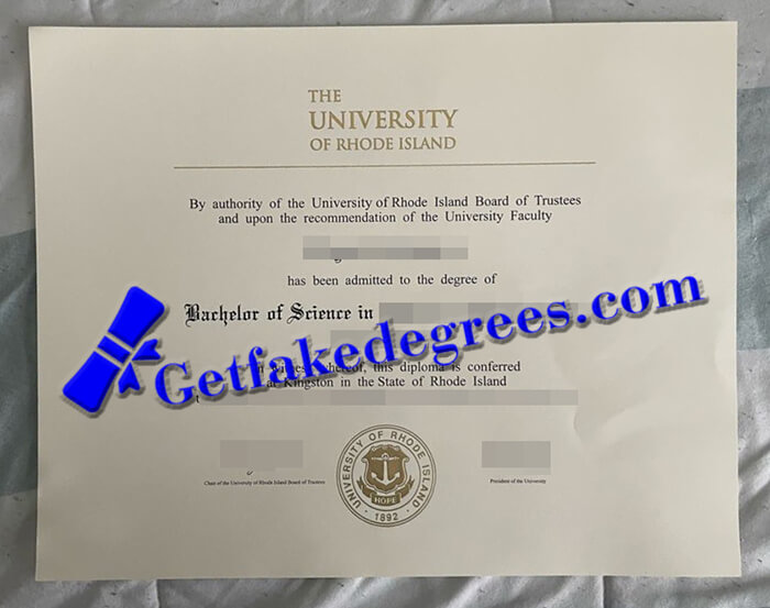 University of Rhode Island degree