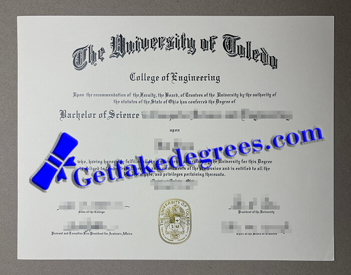 University of Toledo degree