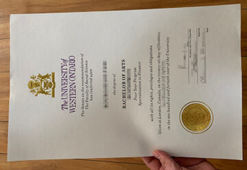 University of Western Ontario diploma