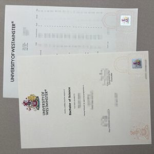 University of Westminster diploma