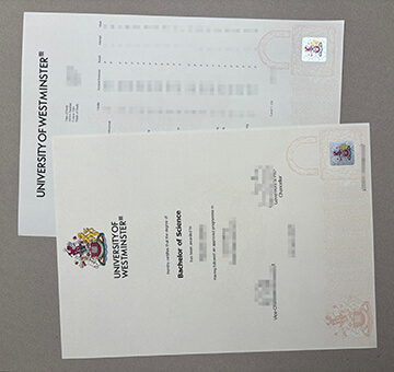 University of Westminster diploma