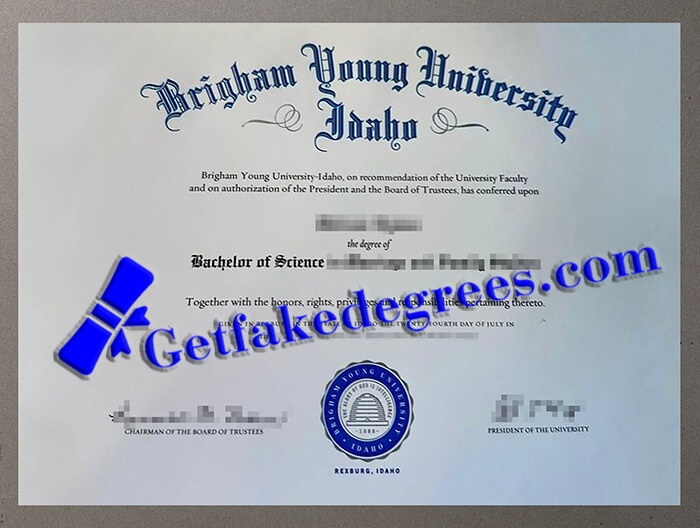 Brigham Young University Idaho degree