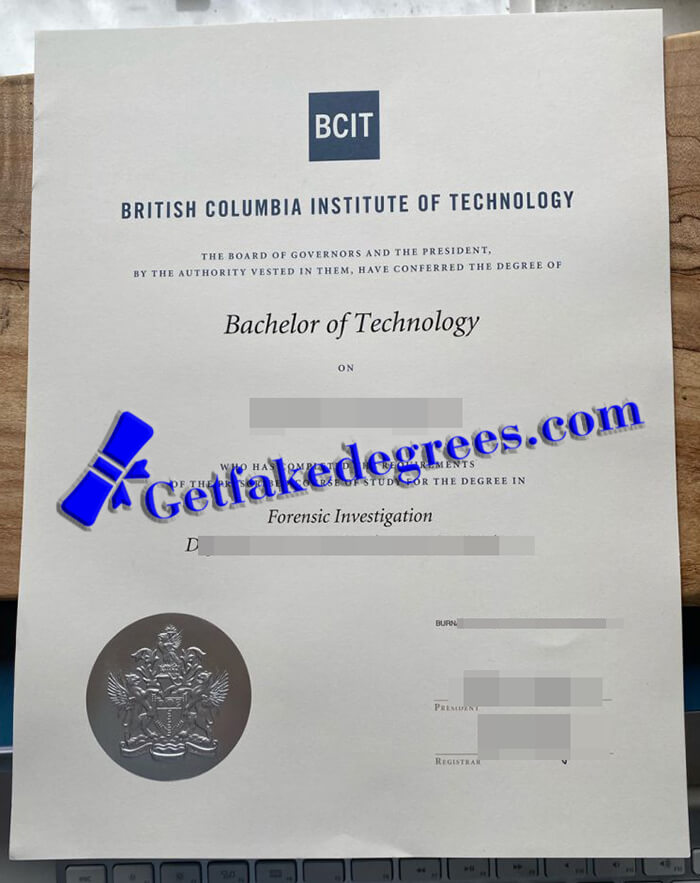 British Columbia Institute of Technology degree