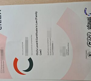 CILEx certificate