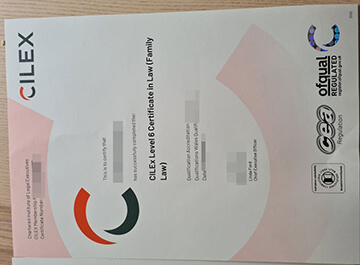 CILEx certificate