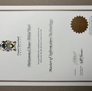 Central Queensland University diploma