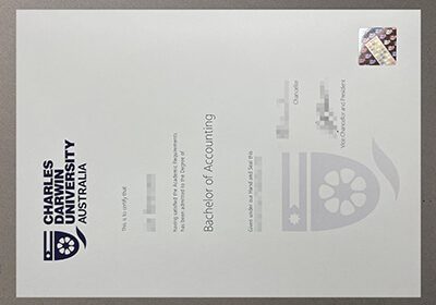 Charles Darwin University diploma