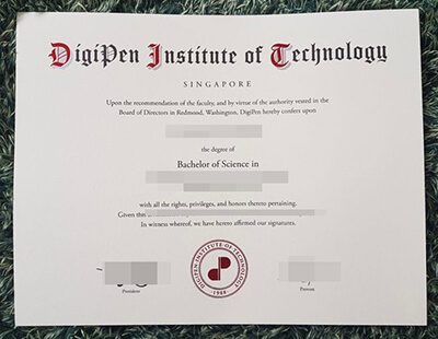 Digipen Institute of Technology diploma