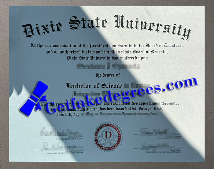 Dixie State University degree