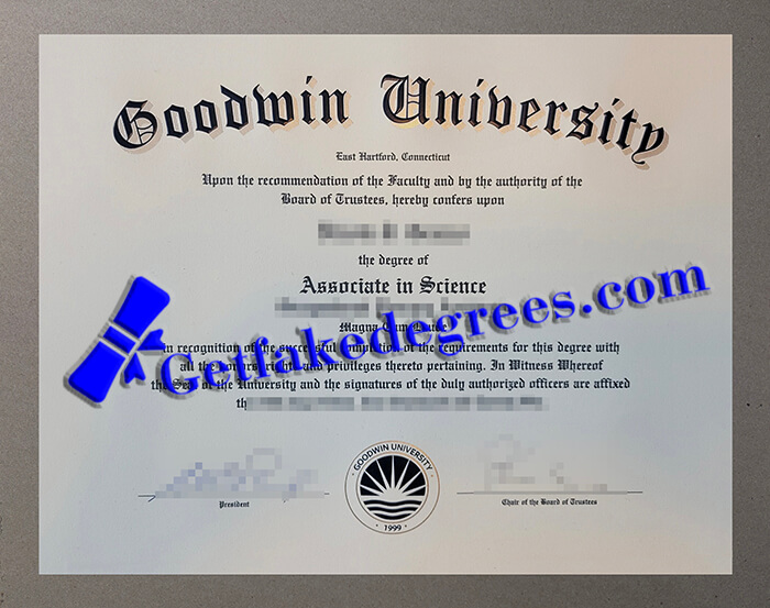 Goodwin University degree